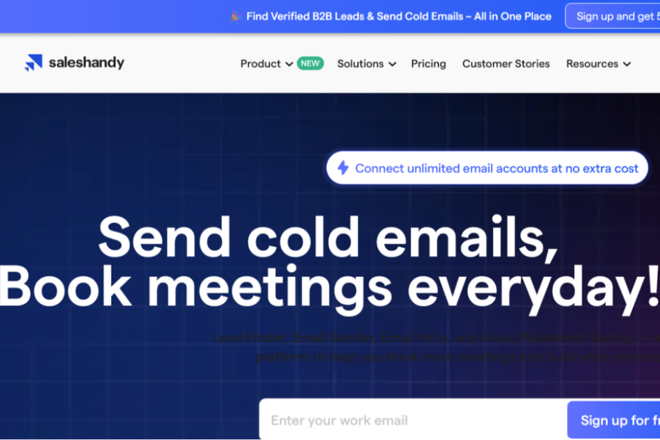 Saleshandy B2B emails 2